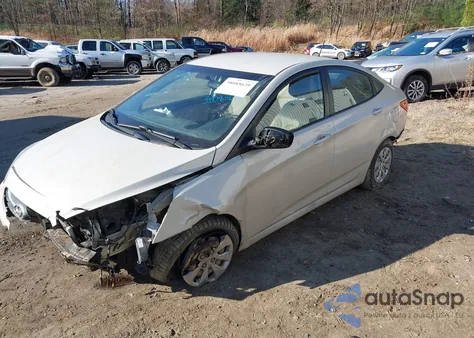 2016 Hyundai Accent Se z USA, uszkodzony, nr VIN KMHCT4AE7GU946553